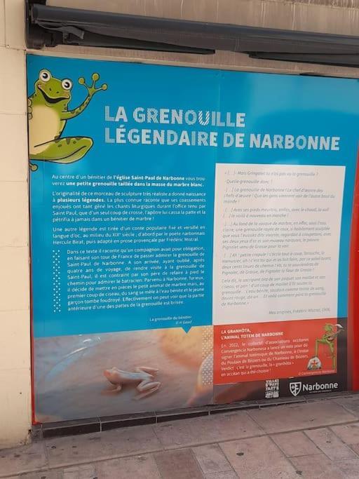 Appartement La Petite Pelerine à Narbonne Extérieur photo